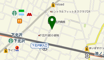 ディスクユニオン 下北沢クラブミュージックショップの地図画像