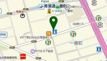 ネットジャパン 仙台支店の地図画像