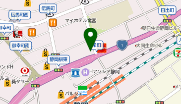 ネットジャパン 静岡支店の地図画像