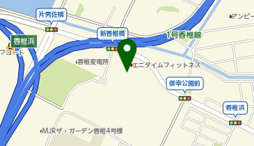 ビレッジハウス香椎浜タワーの地図画像