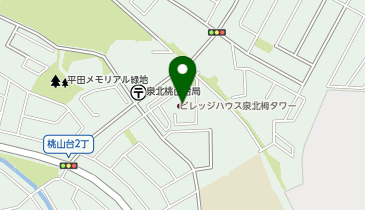 ビレッジハウス泉北栂タワーの地図画像