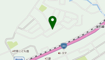 ビレッジハウス釜石の地図画像