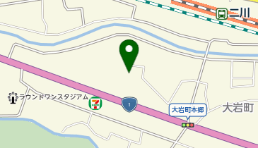 ビレッジハウス大岩の地図画像