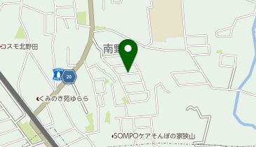 ビレッジハウス南野田の地図画像