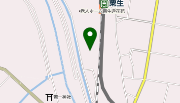ビレッジハウス粟生の地図画像