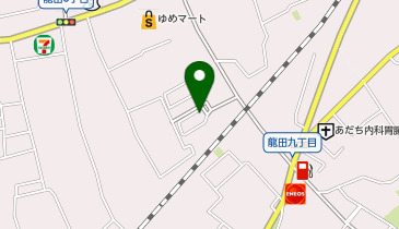 ビレッジハウス竜田の地図画像