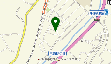 ビレッジハウス中野の地図画像