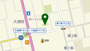 ビレッジハウス士別の地図画像