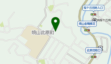 ビレッジハウス焼山の地図画像