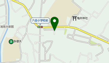ビレッジハウス亀井野の地図画像