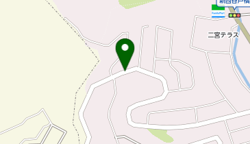 ビレッジハウス二宮の地図画像
