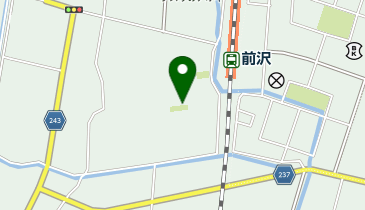 ビレッジハウス前沢南の地図画像