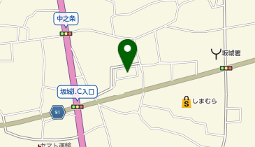 ビレッジハウス坂城の地図画像