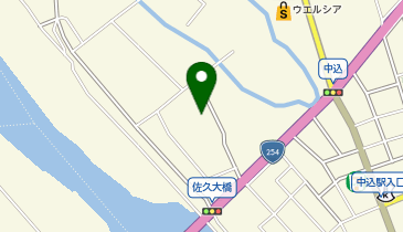 ビレッジハウス中込の地図画像