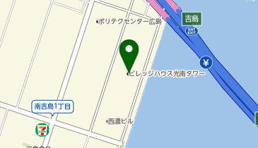 ビレッジハウス光南タワーの地図画像