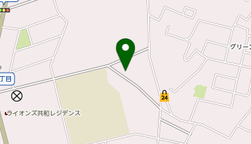 ビレッジハウス八代山の地図画像