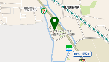 ビレッジハウス南清水タワーの地図画像