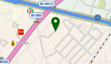 ビレッジハウス葛ノ葉の地図画像