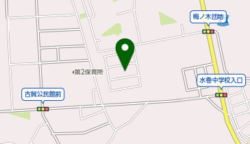 ビレッジハウス水巻の地図画像