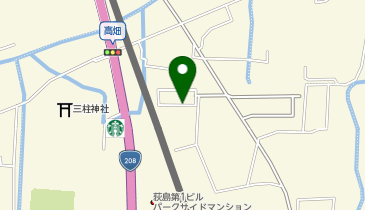 ビレッジハウス三橋の地図画像