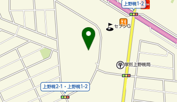 ビレッジハウス上野幌の地図画像