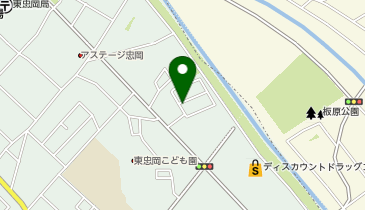 ビレッジハウス忠岡の地図画像