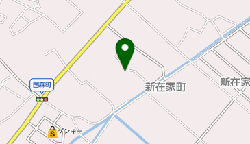 ビレッジハウス新在家の地図画像
