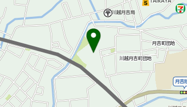 ビレッジハウス月吉の地図画像