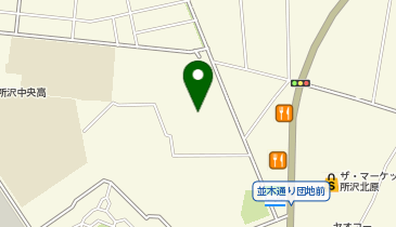 ビレッジハウス所沢の地図画像