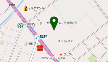ビレッジハウス東月寒の地図画像