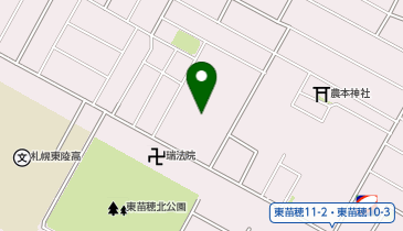 ビレッジハウス札苗の地図画像
