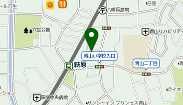 ビレッジハウス萩原の地図画像