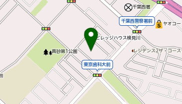 ビレッジハウス検見川の地図画像