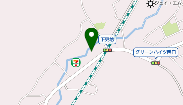 ビレッジハウス下更地の地図画像