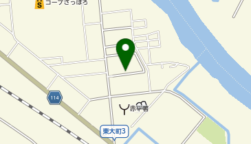 ビレッジハウス大町の地図画像