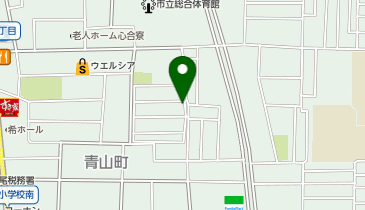 ビレッジハウス青山Iの地図画像