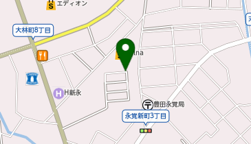 ビレッジハウス永覚新町の地図画像