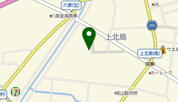 ビレッジハウス上北島の地図画像