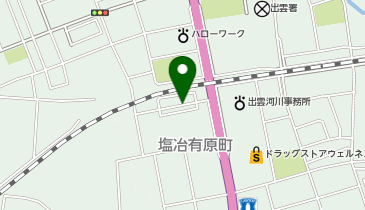 ビレッジハウス塩冶の地図画像