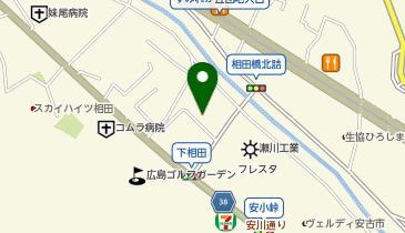 ビレッジハウス安古市の地図画像