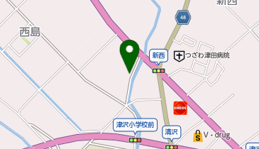 ビレッジハウス津沢の地図画像