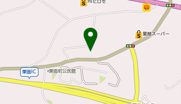 ビレッジハウス栗面の地図画像