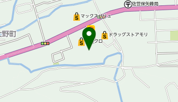 ビレッジハウス松原の地図画像