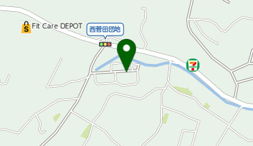 ビレッジハウス菅田の地図画像