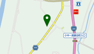 ビレッジハウス頴田の地図画像