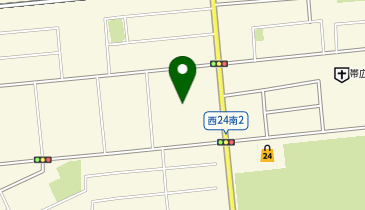 ビレッジハウス帯広の地図画像