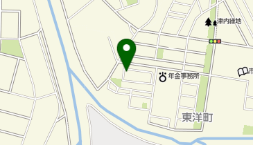 ビレッジハウス津内の地図画像