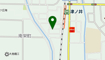 ビレッジハウス津の井の地図画像