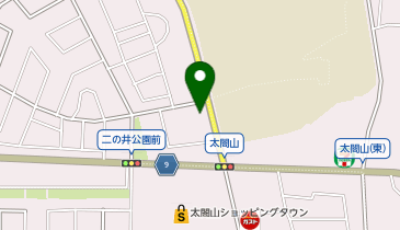 ビレッジハウス太閤山の地図画像