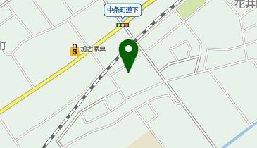 ビレッジハウス中条の地図画像